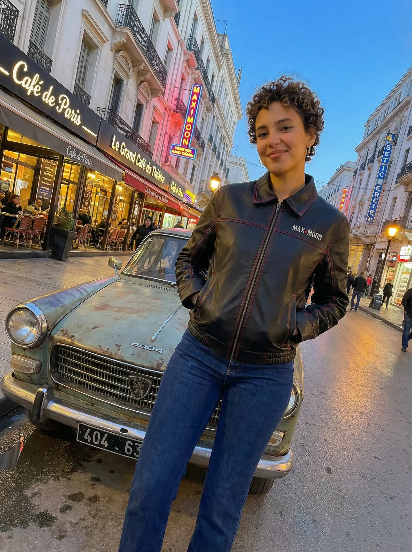 Blouson Cuir Maximoon